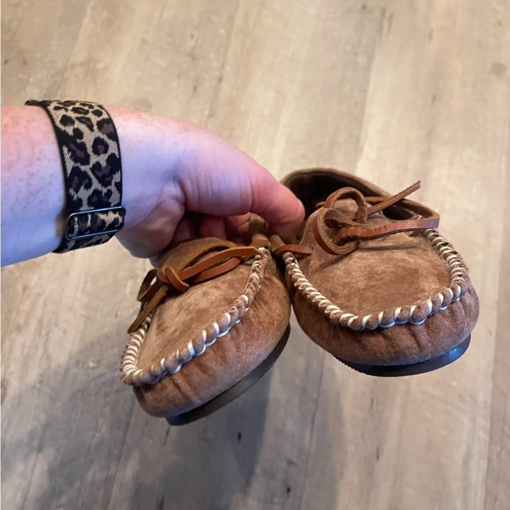 LAM The Kid’s Moc Faux Fur Slippers